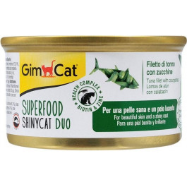   GimCat ShinyCat Duo Superfood с тунцом и цукини 70 г G-414539/414577