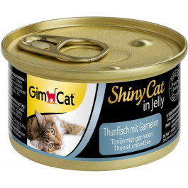   GimCat Shiny Cat Тунец и креветки 70 г (G-413099/413297)