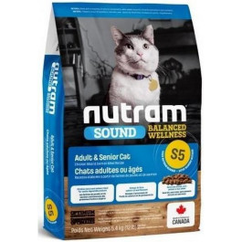   Nutram S5 Sound Balanced Wellness Adult & Senior 20 кг