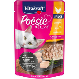   Vitakraft Poesie Delice pouch курка в соусі 85 г (4008239352842)