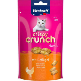   Vitakraft Crispy Crunch подушечки м'ясо птахів 60 г (4008239288141)