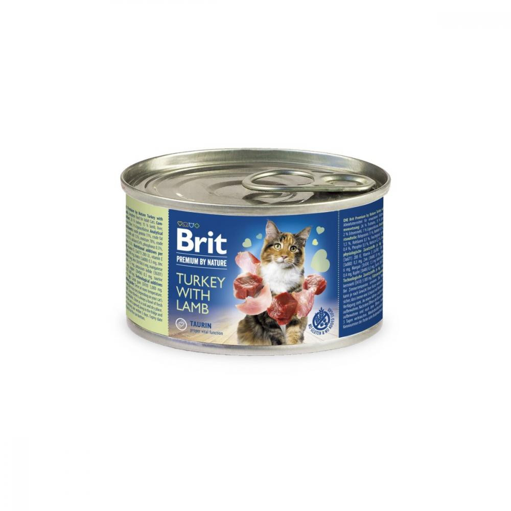 Brit Premium by Nature Turkey with Lamb 200 г (8595602545049) - зображення 1