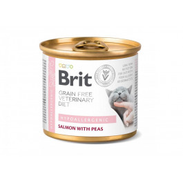   Brit Veterinary Diet Cat Hypoallergenic 200 г (8595602549825)