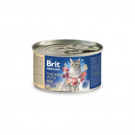   Brit Premium by Nature Chicken with Beef 200 г (8595602545018)