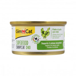   GimCat ShinyCat Duo Superfood с курицей и яблоком 70 г (G-414515/414553)