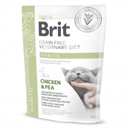   Brit Veterinary Diet Cat Diabetes 0,4 кг (8595602528530)