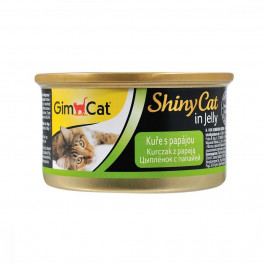   GimCat ShinyCat с курицей и папайей 70 г G-412948/413587