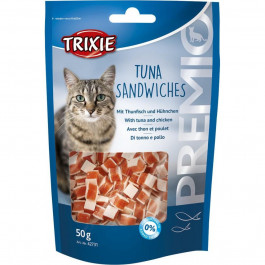   Trixie Лакомство для кошек Premio Tuna Sandwiches тунец 50 г (42731)