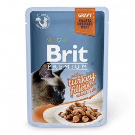   Brit Premium Cat Turkey fillets in Gravy 85 г (111251/531)