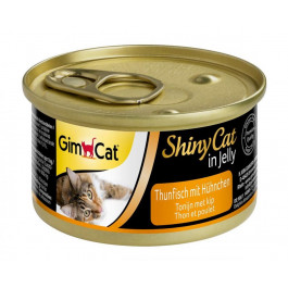   GimCat ShinyCat Filet c тунцом и курицей 70 г G-413105 /413303