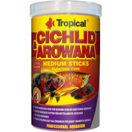   Tropical Cichlid & Arowana Medium Sticks 1 л