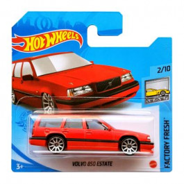   Hot Wheels Volvo 850 Estate Factory Fresh 1:64 GRY26 Red