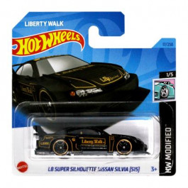   Hot Wheels Liberty Walk LB Super Silhouette Nissan Silvia (S15) Modified 1:64 HKH85 Black