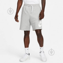   Nike Сірі чоловічі шорти  M NK CLUB ALUMNI HBR FT SHORT DX0502-063