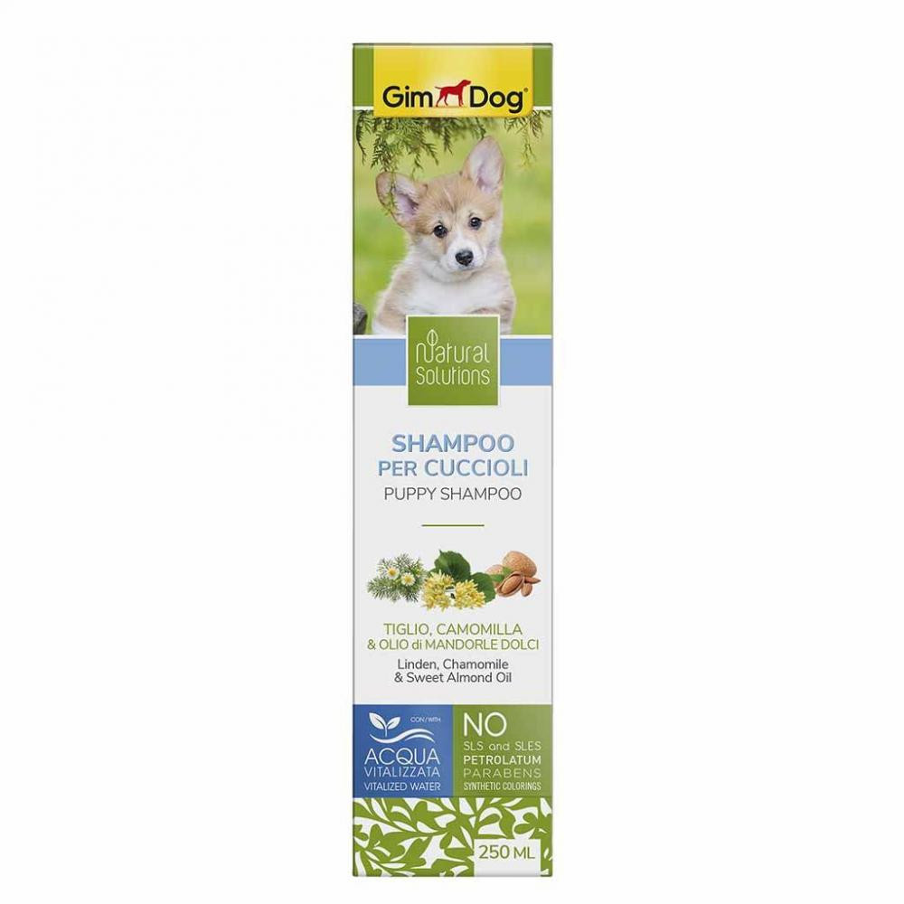 GimDog Natural Solution Puppy Shampoo - Шампунь с липой ромашкой и сладким миндальным маслом (G-2.504759) - зображення 1