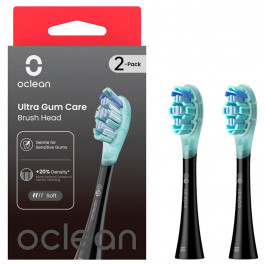   Oclean Brush Head Ultra Gum care 2-pack Black (6970810553567)