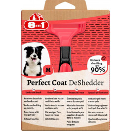   8in1 Perfect Coat DeShedder Dog - Дешеддер для вычесывания собак M (661616/151791/661508)