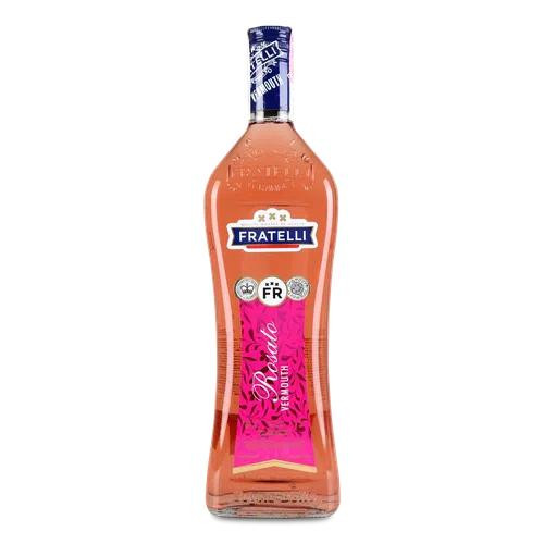 Fratelli Вермут лікерний  Rosato, 12,5%, 1 л (703873) (4820001727395) - зображення 1