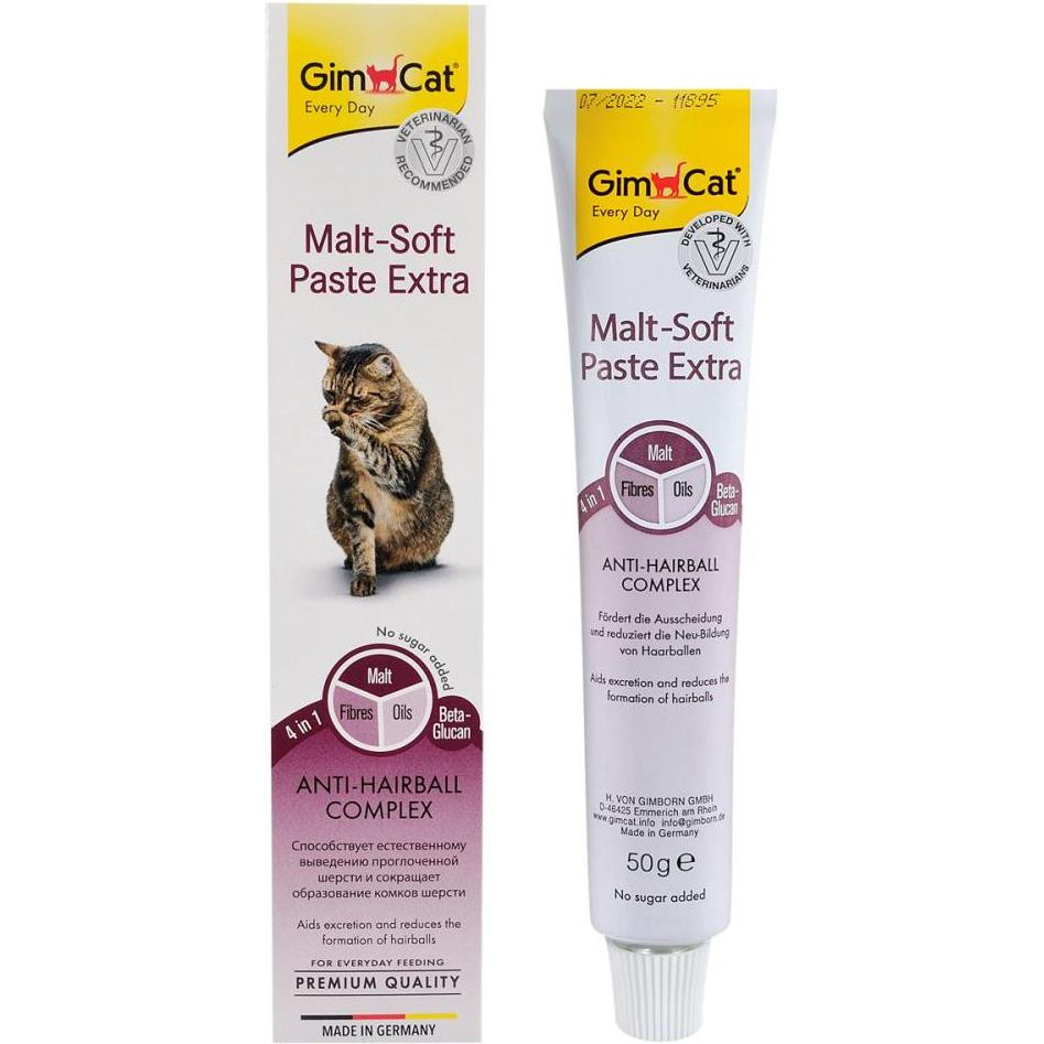 GimCat Malt-Soft Paste Extra 50 г (G-407364/417929) - зображення 1