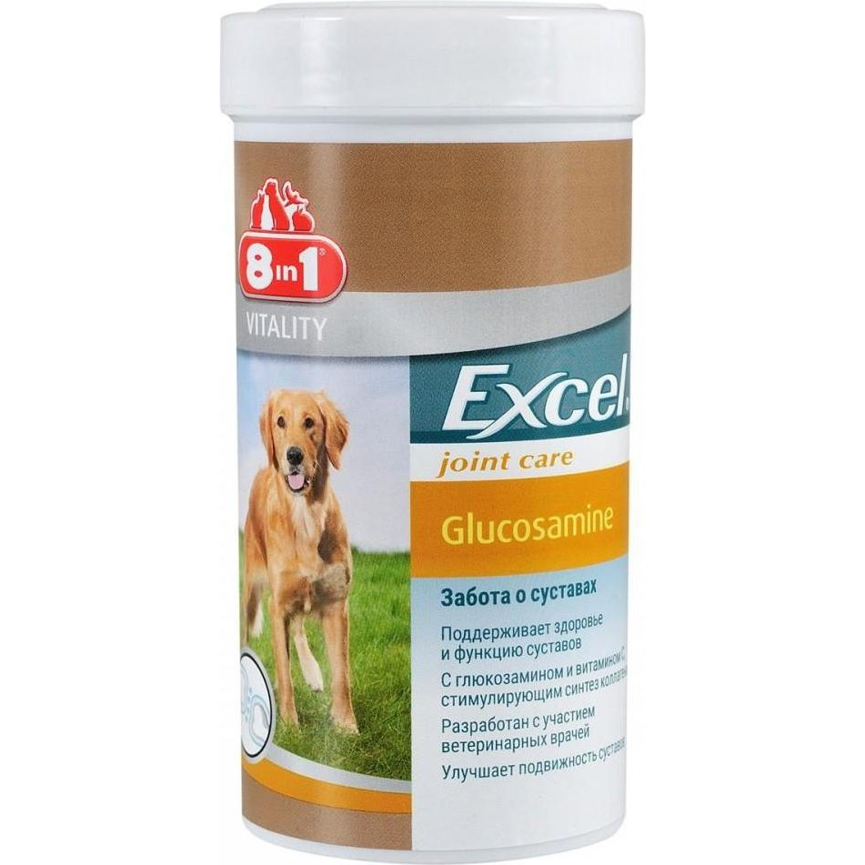 8in1 Excel Glucosamine 110 таблеток (660890 /121596) - зображення 1