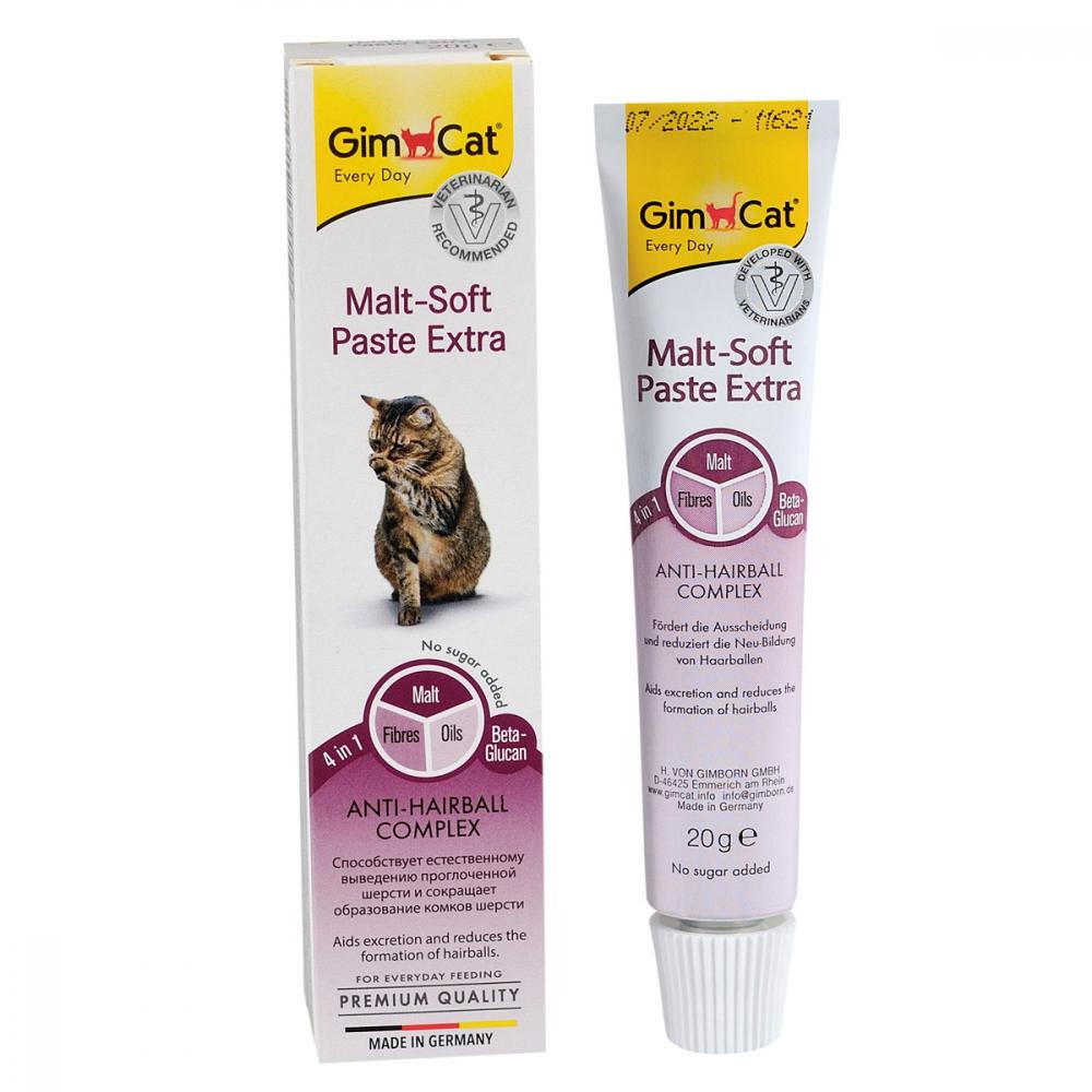 GimCat Malt-Soft Paste Extra 20 г (G-407081/417912) - зображення 1