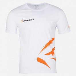 SELECT Футболка  Fish Logo T-Shirt 18704102 2XL White (2218704102014)