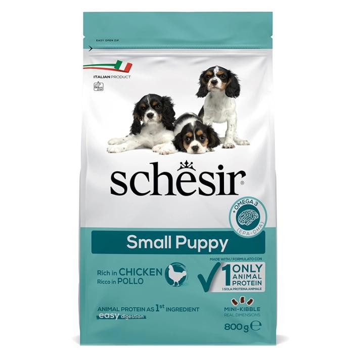 Schesir Dog Small Puppy Chicken 0,8 кг (ШСЩМК0,8) - зображення 1