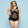 JSY Sexy Lingerie Сексуальний набір  Р91133 (corset, thong) Plus Size (SO8380) - зображення 1