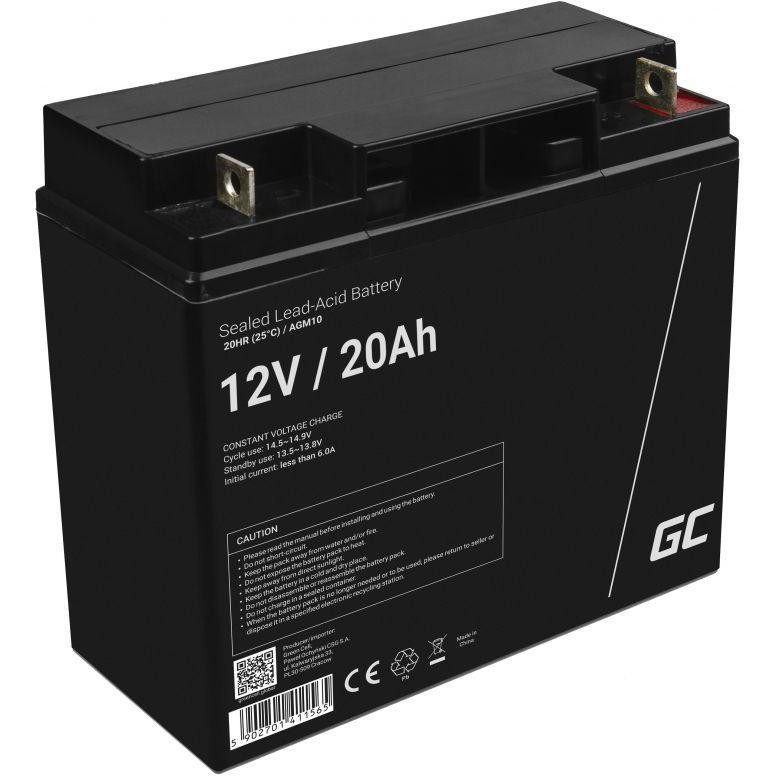 Green Cell AGM10 12V 20AH - зображення 1