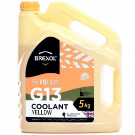   BREXOL YELLOW G13 Antifreeze 5кг