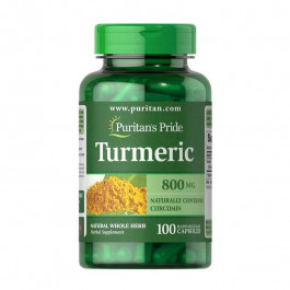   Puritan's Pride Turmeric 800 mg 100 Capsules