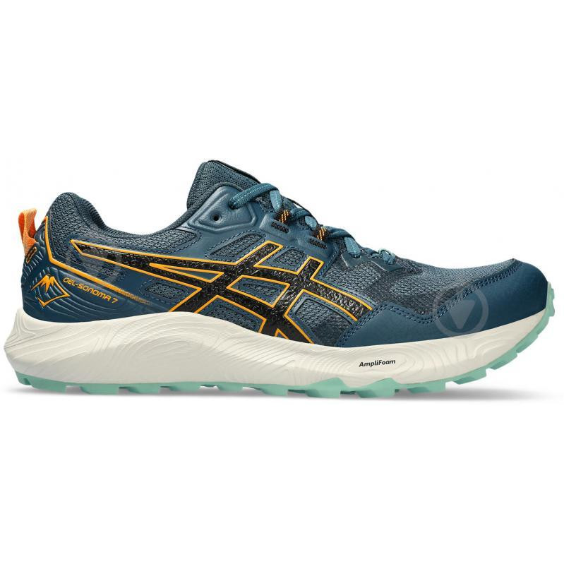 Asics Кросівки gel-sonoma 7 (1011B595-403) 10 Синій, Чорний, помаранчевий - зображення 1