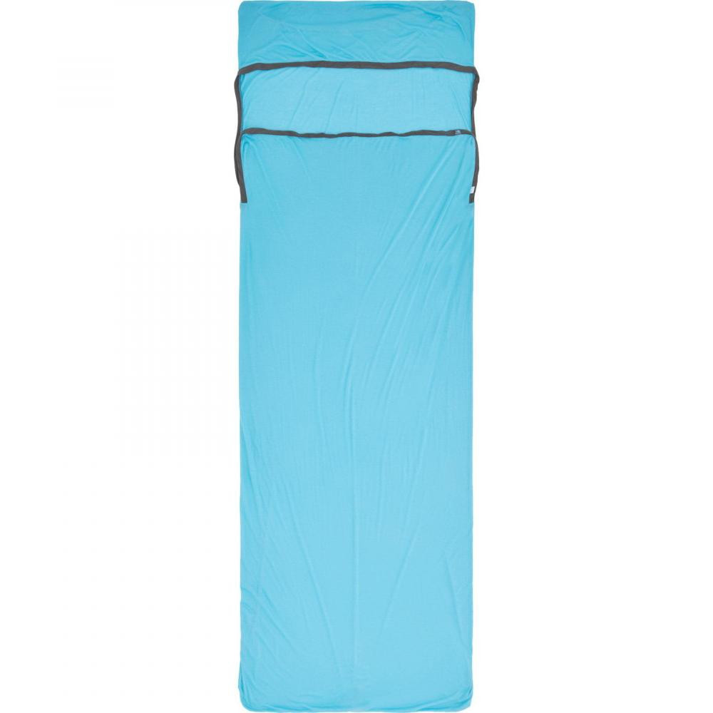 Sea to Summit Breeze Liner / Rectangular w/Pillow Sleeve, blue atoll (ASL031081-250207) - зображення 1