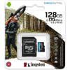 Kingston 128 GB microSDXC class 10 UHS-I U3 Canvas Go! Plus + SD Adapter SDCG3/128GB - зображення 7