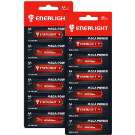   Enerlight AA bat Alkaline 6шт Mega Power 90060101