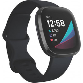   Fitbit Sense Carbon/Graphite Stainless Steel (FB512BKBK)