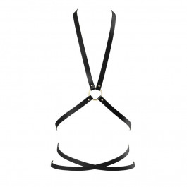   Bijoux Indiscrets Портупея з екошкіри  Indiscrets Maze – Multi-Way Body Harness Black (SO5914)