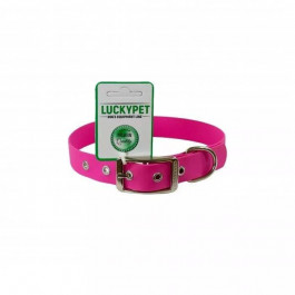   Lucky Pet Нашийник з водонепроникної стрічки  2.5 см 40-50 см Рожевий (217123)