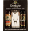 Krombacher Подарочный набор пива Кромбахер 4*0.5 л + стакан 0.3 л (4008287037036) - зображення 1