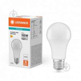   LEDVANCE LED 13W E27 4000K 1521Lm A100 VALUE (4099854049002)