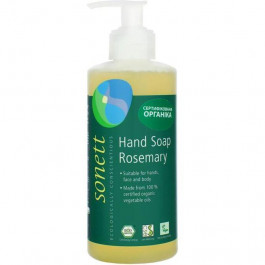 Sonett Hand soap Rosmarin 300 ml Органическое жидкое мыло (4007547206045)