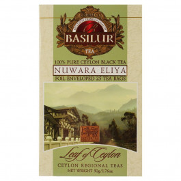   Basilur Чай чорний  Nuwara Eliya цейлонський, 25*2 г/уп (4792252001190)