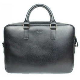   BlankNote Шкіряна ділова сумка Briefcase 2.0 The Wings TW-Briefcase-2-black-saf чорна