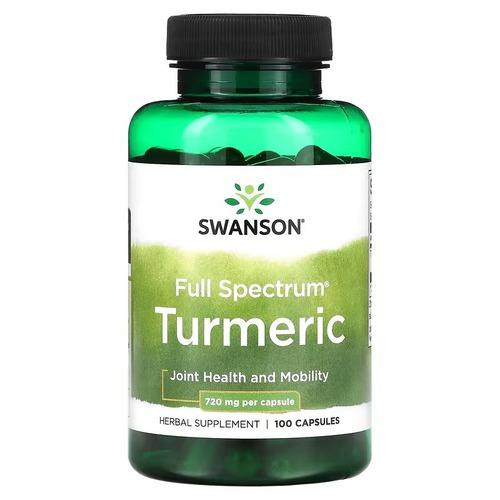 Swanson Full Spectrum Turmeric 720 mg 100 капсул - зображення 1