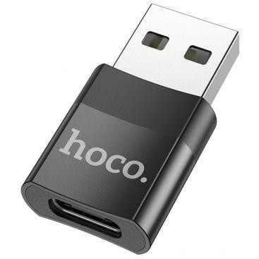 Hoco UA17 USB Type-C 1m Black - зображення 1