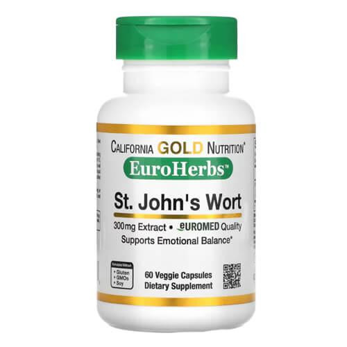 California Gold Nutrition St. John's Wort 60 капсул - зображення 1