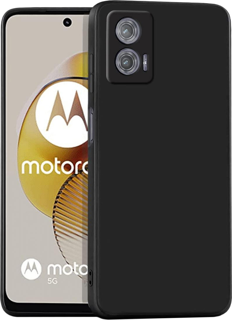 BeCover Силіконовий чохол  для Motorola Moto G73 Black (709800) - зображення 1