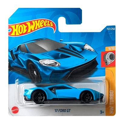 Hot Wheels 17 Ford GT Turbo 1:64 HCW47 Blue - зображення 1