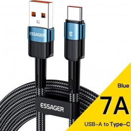   Essager Star Fast Charging Data Cable USB-A to Type-C 1m Black (EXCT-XC03)