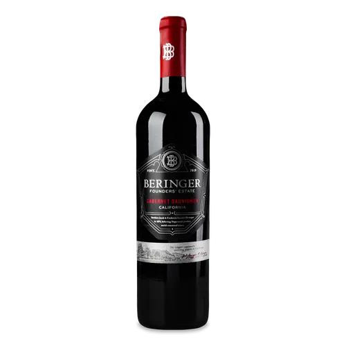 Beringer Вино  Founder Estate Cabernet Sauvignon California, 0.75 л (0250012313500) - зображення 1